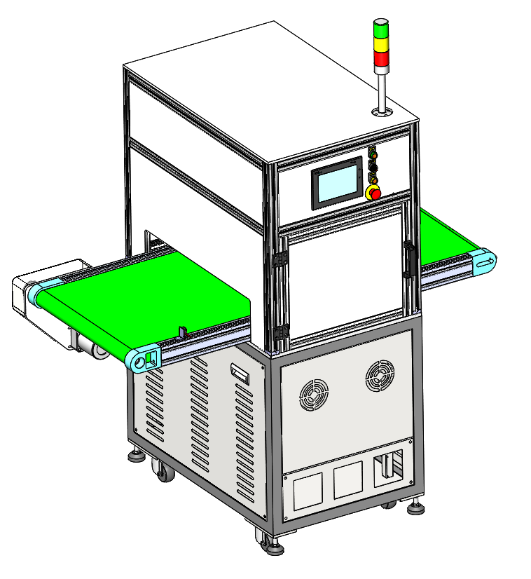 Online argon plasma cleaning machine